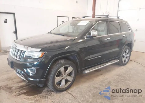 2014 Jeep Grand Cherokee Overland z USA, uszkodzony, nr VIN 1C4RJFCG3EC171881